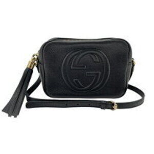 Gucci SoHo Disco Bag black leather shoulder